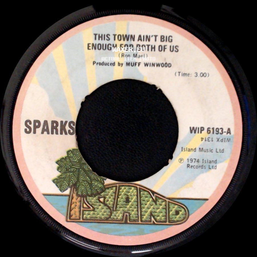Sparks - Barbecutie / This Town Ain't Big Enough For Both Of Us side B