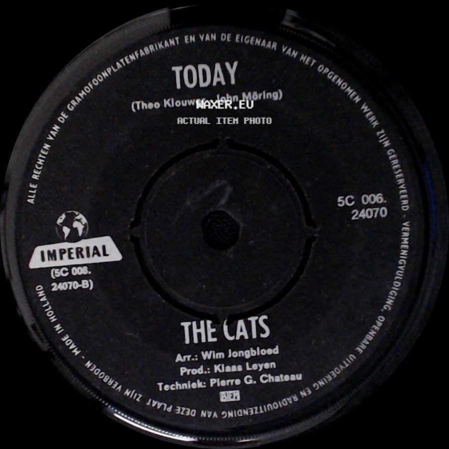 The Cats - Today / Scarlet Ribbons side A