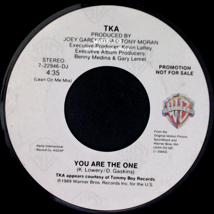 Tka - You Are The One / You Are The One side A
