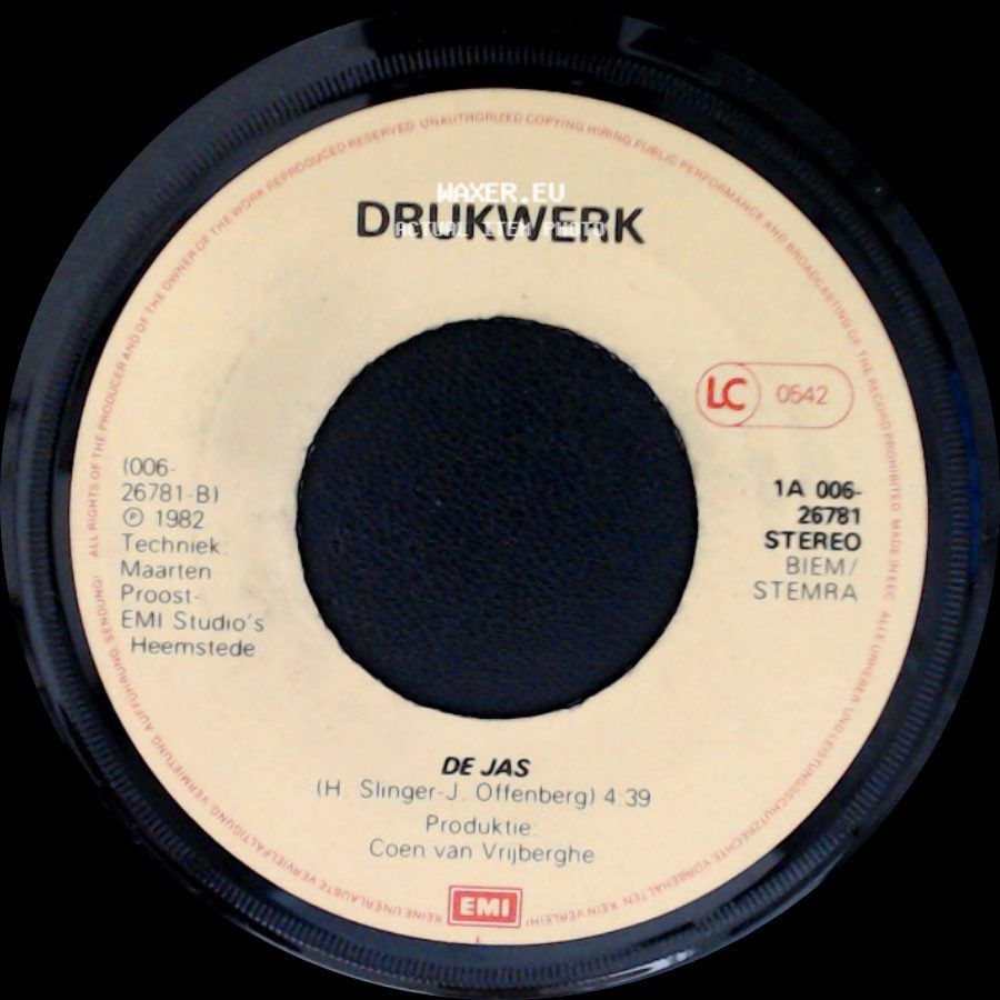 Drukwerk - Wat Dom / De Jas side B