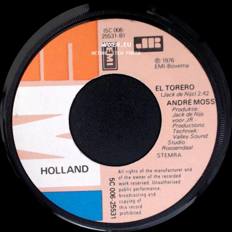 André Moss - Laura / El Torero side B