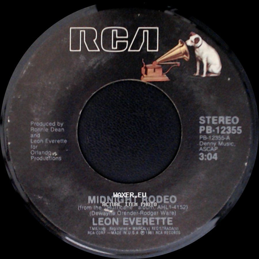 Leon Everette - Midnight Rodeo / Don't Be Angry side A