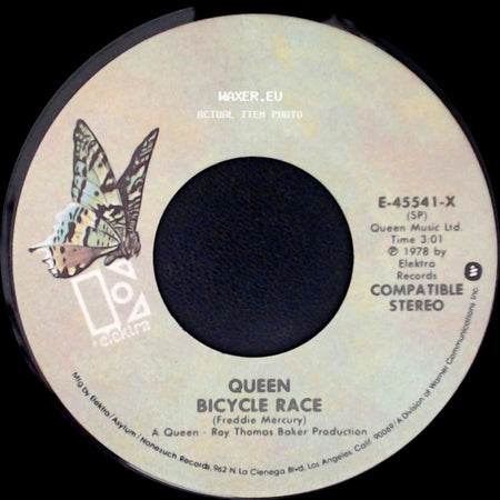 Queen - Fat Bottomed Girls / Bicycle Race side B