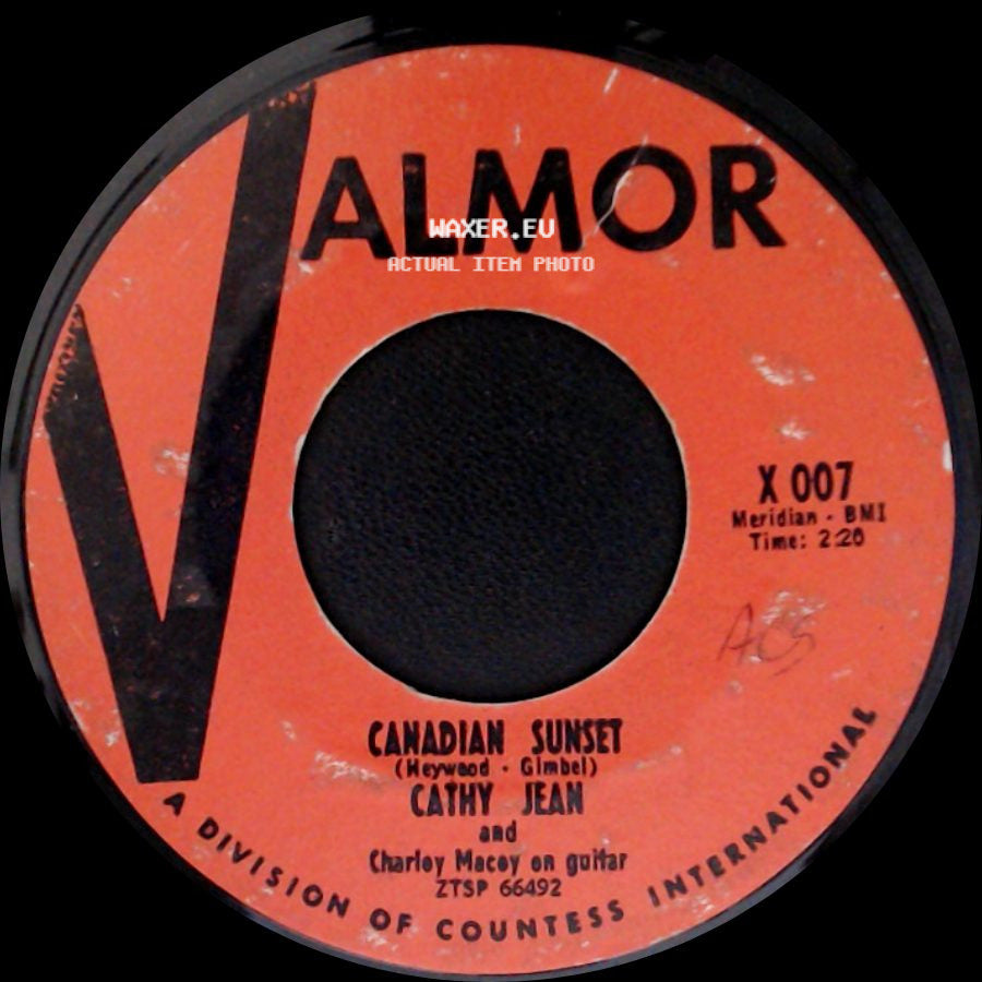 Cathy Jean / Cathy Jean And The Roommates - Canadian Sunset / Please Love Me Forever side A