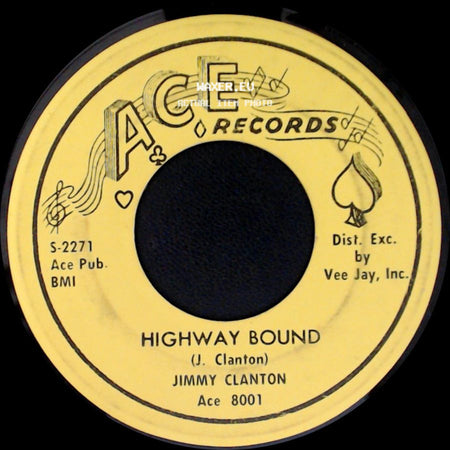 Jimmy Clanton - Highway Bound / Venus In Blue Jeans side A