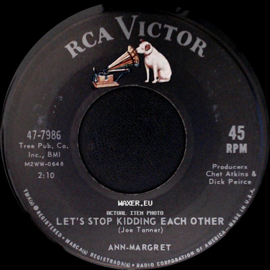 Ann-Margret - What Am I Supposed To Do / Let's Stop Kidding Each Other side B