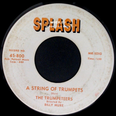 The Trumpeteers - Tea And Trumpets / A String Of Trumpets side B