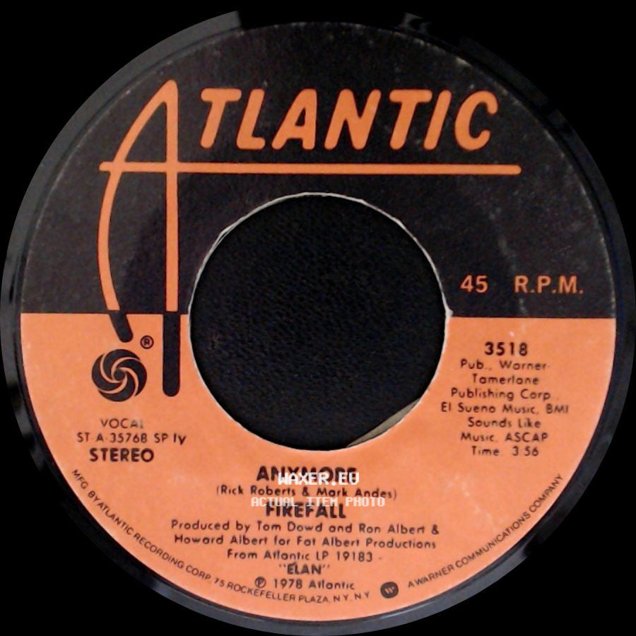 Firefall - Strange Way / Anymore side B