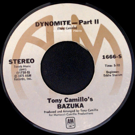 Tony Camillo's Bazuka - Dynomite - Part I / Dynomite - Part Ii side B