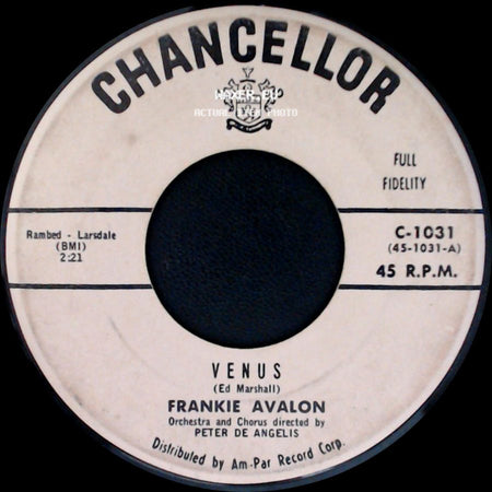 Frankie Avalon - Venus / I'm Broke side A