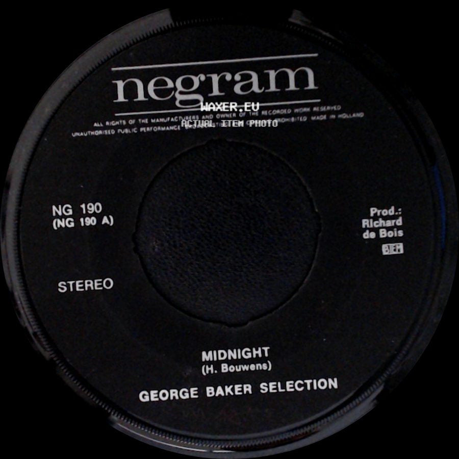 George Baker Selection - Sunday Lover / Midnight side B