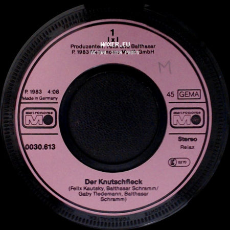 1 X 1 - Der Knutschfleck / Ich X X X X Dich side A