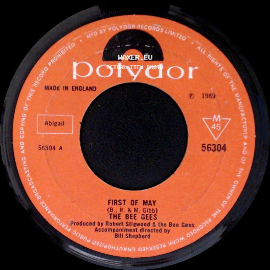 The Bee Gees - First Of May / Lamplight side A