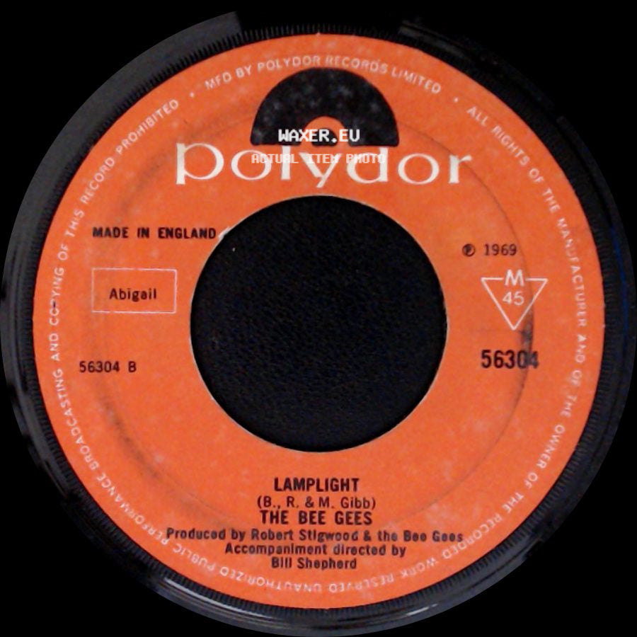 The Bee Gees - First Of May / Lamplight side B