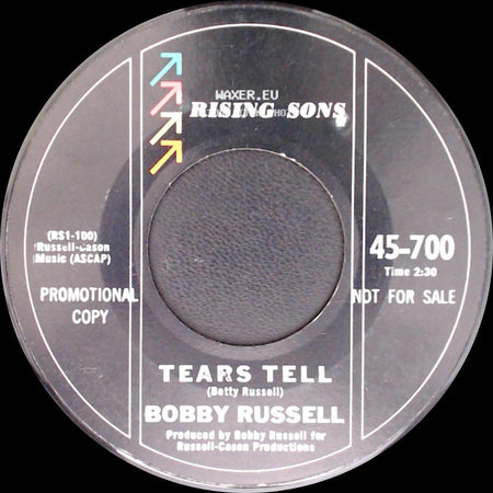 Bobby Russell - Tears Tell / Bluebird side A
