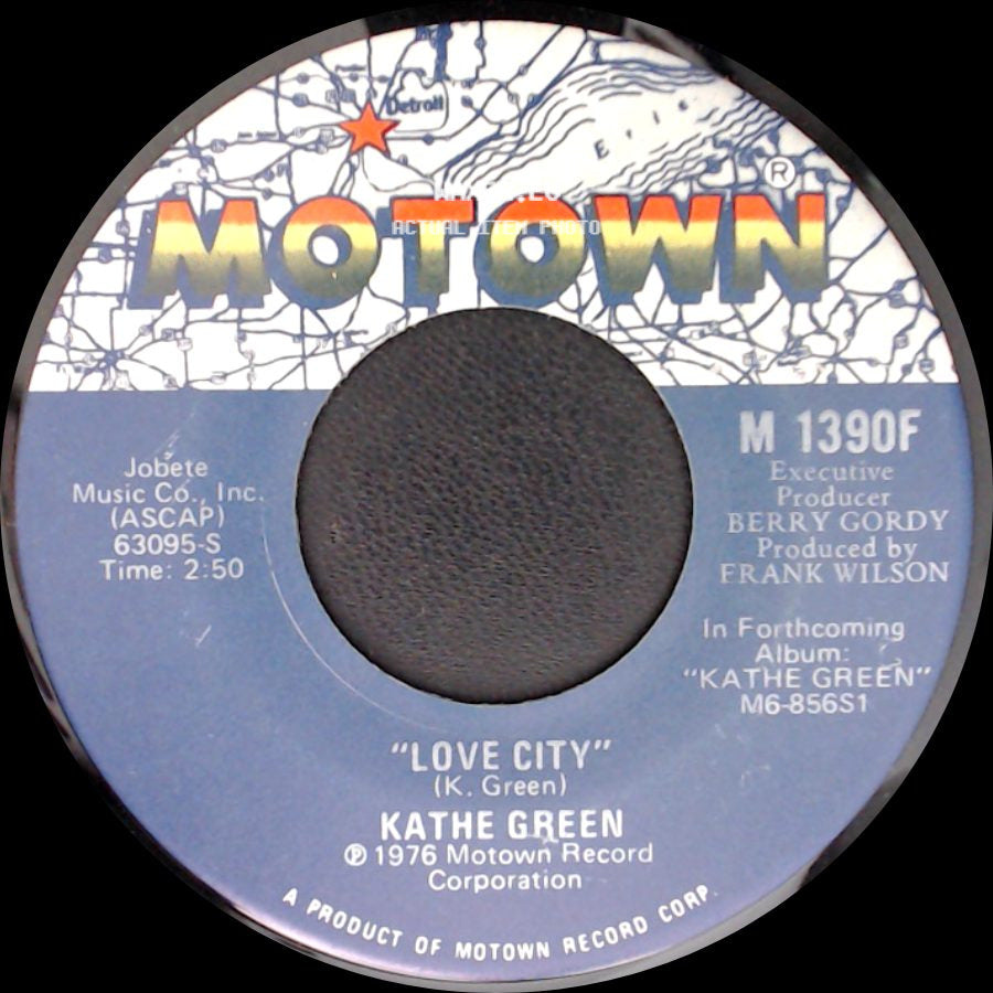 Kathe Green - What Kind Of Man Are You / Love City side B