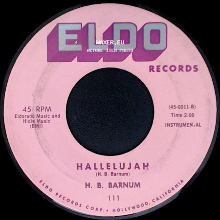 H. B. Barnum - Hallelujah / Lost Love side A