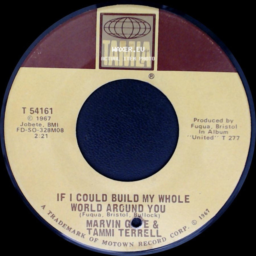 Marvin Gaye & Tammi Terrell - If This World Were Mine / If I Could Build My Whole World Around You side B