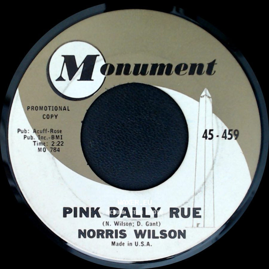 Norris Wilson - Baby Don't Pout / Pink Dally Rue side B