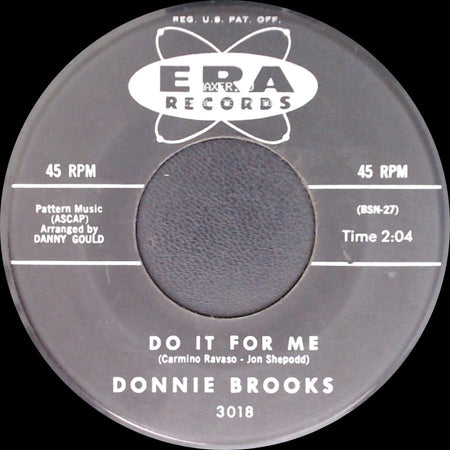 Donnie Brooks - Mission Bell / Do It For Me side B