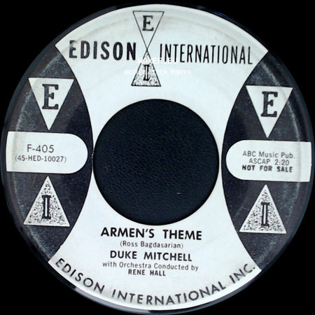 Duke Mitchell - Bella Bruna / Armen's Theme side B