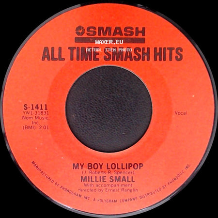Millie Small - Sweet William / My Boy Lollipop side B