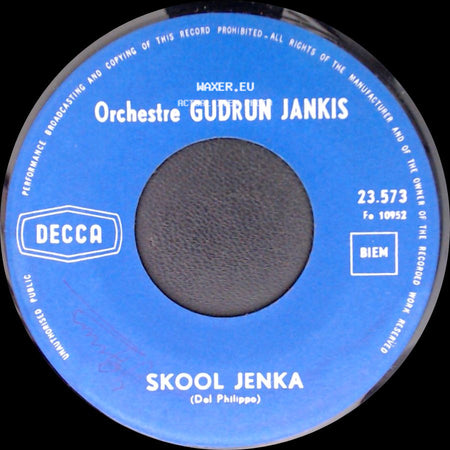 Orchestre Gudrun Jankis - Letkiss / Skool Jenka side B