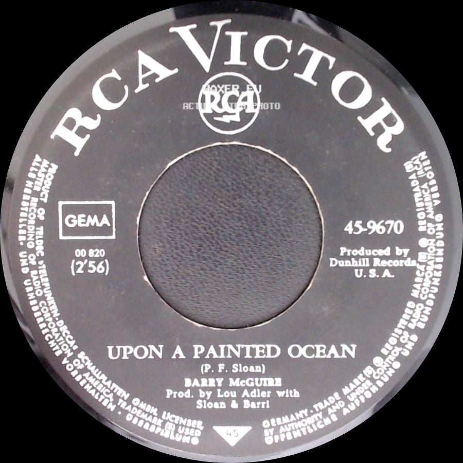 Barry Mcguire - Upon A Painted Ocean / Child Of Our Times side A