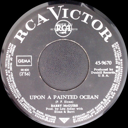 Barry Mcguire - Upon A Painted Ocean / Child Of Our Times side A