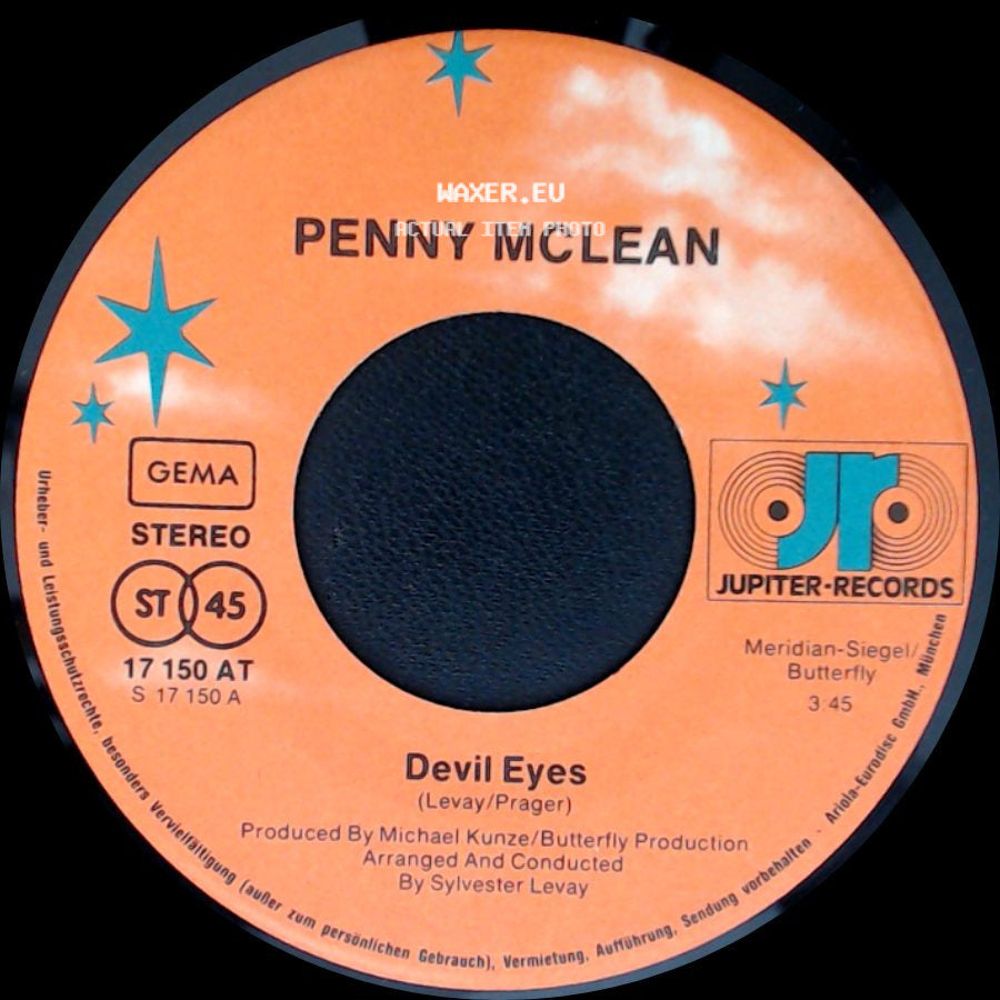 Penny Mclean - Devil Eyes / I'm Knocking (At Your Door) side A