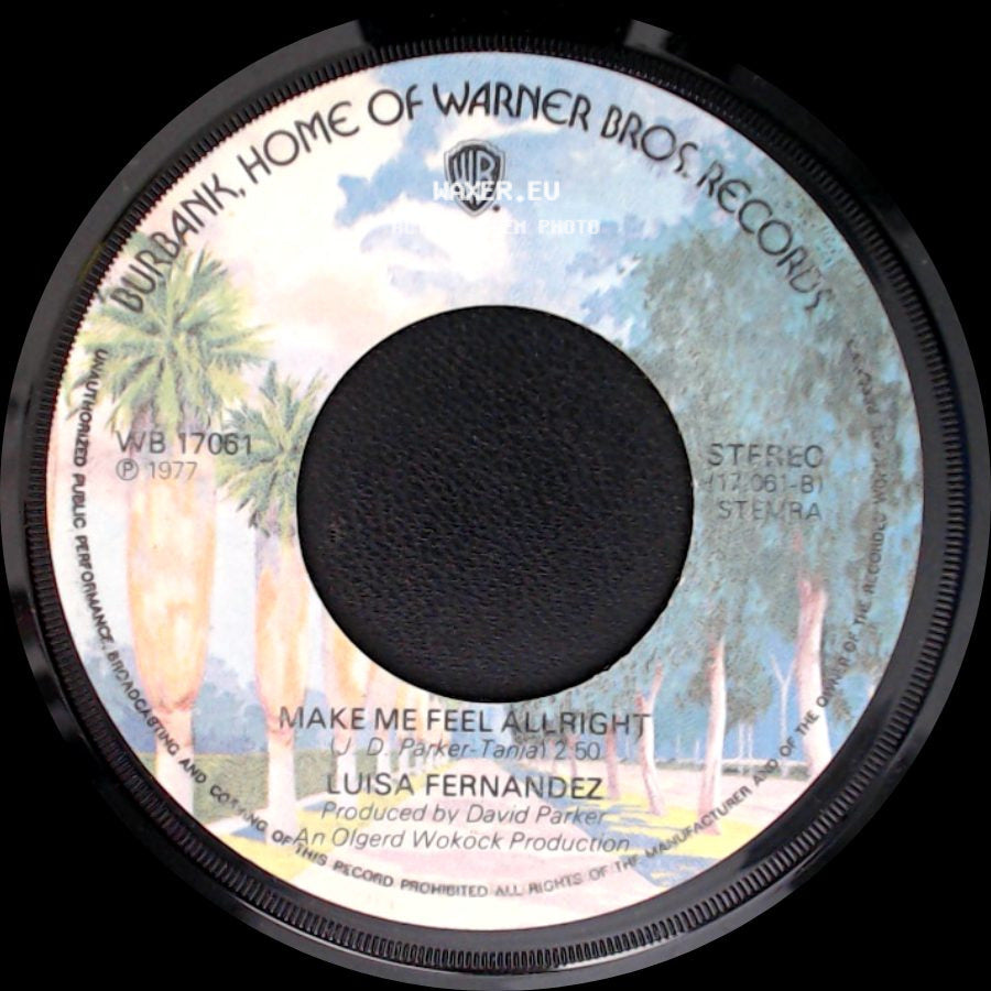 Luisa Fernandez - Make Me Feel All Right / Lay Love On You side A