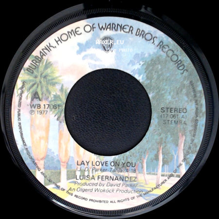 Luisa Fernandez - Make Me Feel All Right / Lay Love On You side B