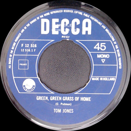 Tom Jones - If I Had You / Green, Green Grass Of Home side B