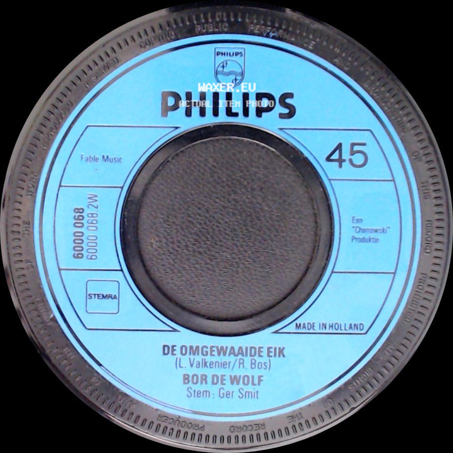 Ed & Willem Bever / Bor De Wolf - De Ed & Willem Bever Boogie / De Omgewaaide Eik side B