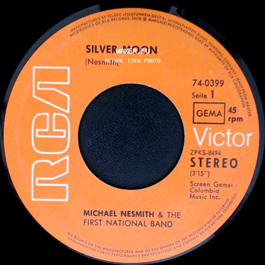 Michael Nesmith & The First National Band - Silver Moon / Lady Of The Valley side A