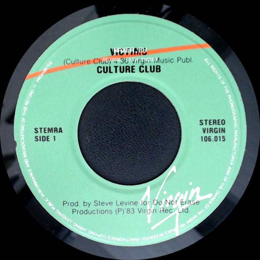 Culture Club - Victims / Colour By Numbers side A