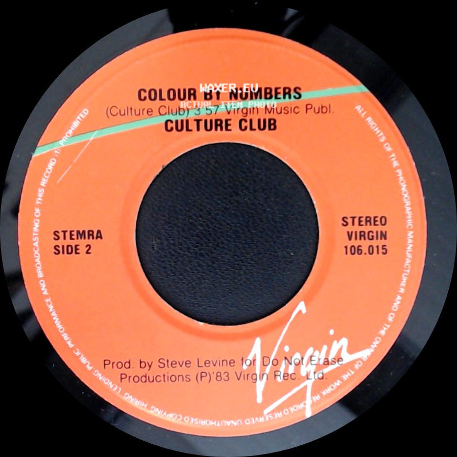 Culture Club - Victims / Colour By Numbers side B