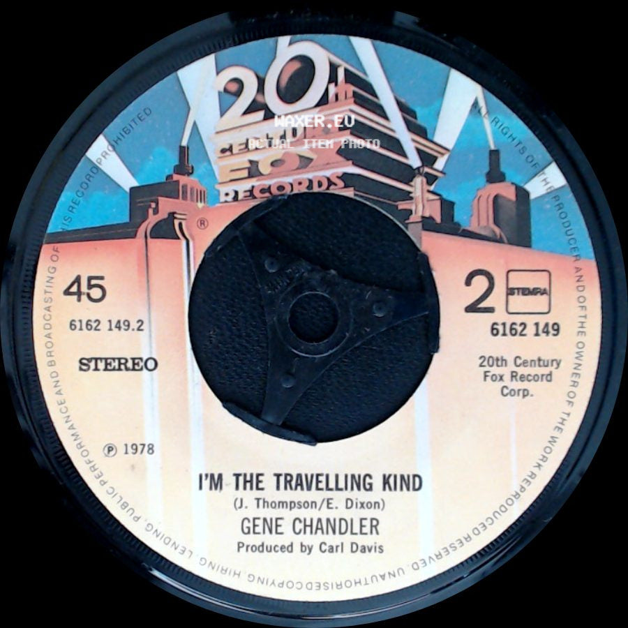 Gene Chandler - Get Down / I'm The Travelling Kind side B