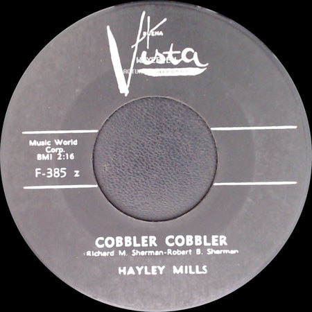 Hayley Mills / Hayley Mills And Hayley Mills - Cobbler Cobbler / Let's Get Together side A