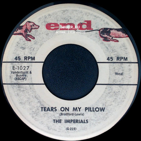The Imperials - Two People In The World / Tears On My Pillow side B