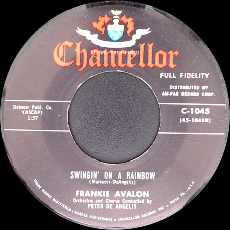 Frankie Avalon - Swingin' On A Rainbow / Why side A