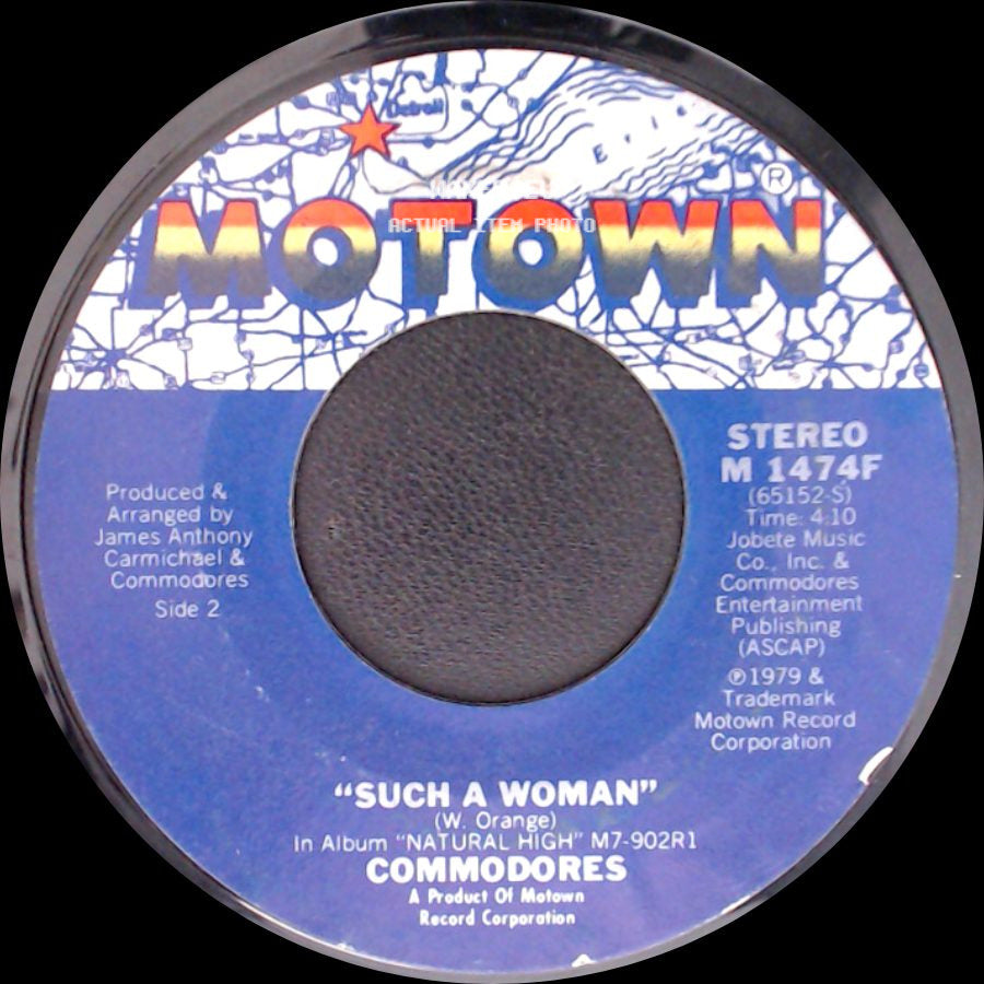Commodores - Still / Such A Woman side B
