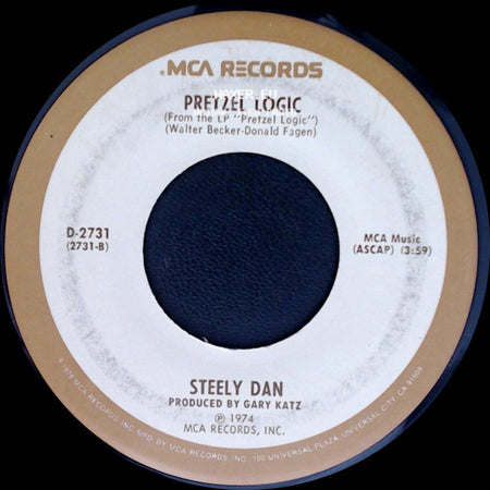 Steely Dan - Pretzel Logic / Rikki Don't Lose That Number side A