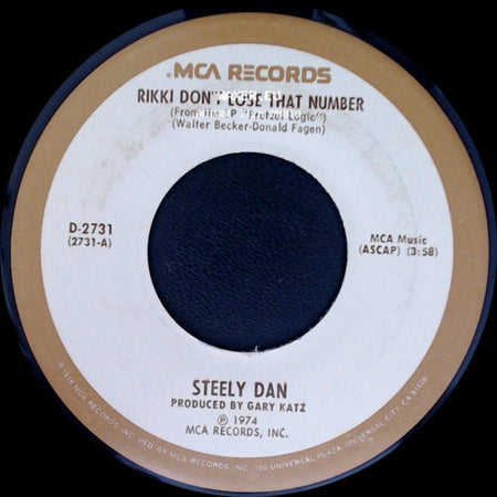 Steely Dan - Pretzel Logic / Rikki Don't Lose That Number side B