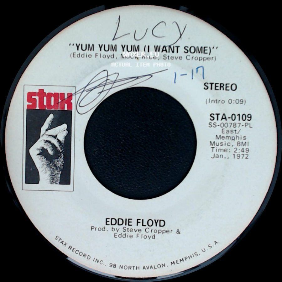 Eddie Floyd - Yum Yum Yum (I Want Some) / Yum Yum Yum (I Want Some) side A