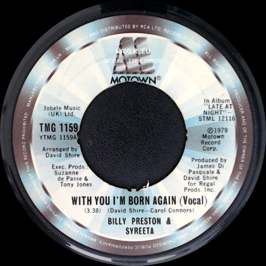 Billy Preston & Syreeta / Billy Preston - With You I'm Born Again (Vocal) / Sock-It, Rocket side A