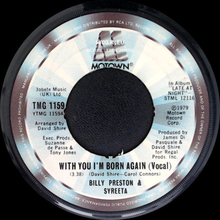 Billy Preston & Syreeta / Billy Preston - With You I'm Born Again (Vocal) / Sock-It, Rocket side A