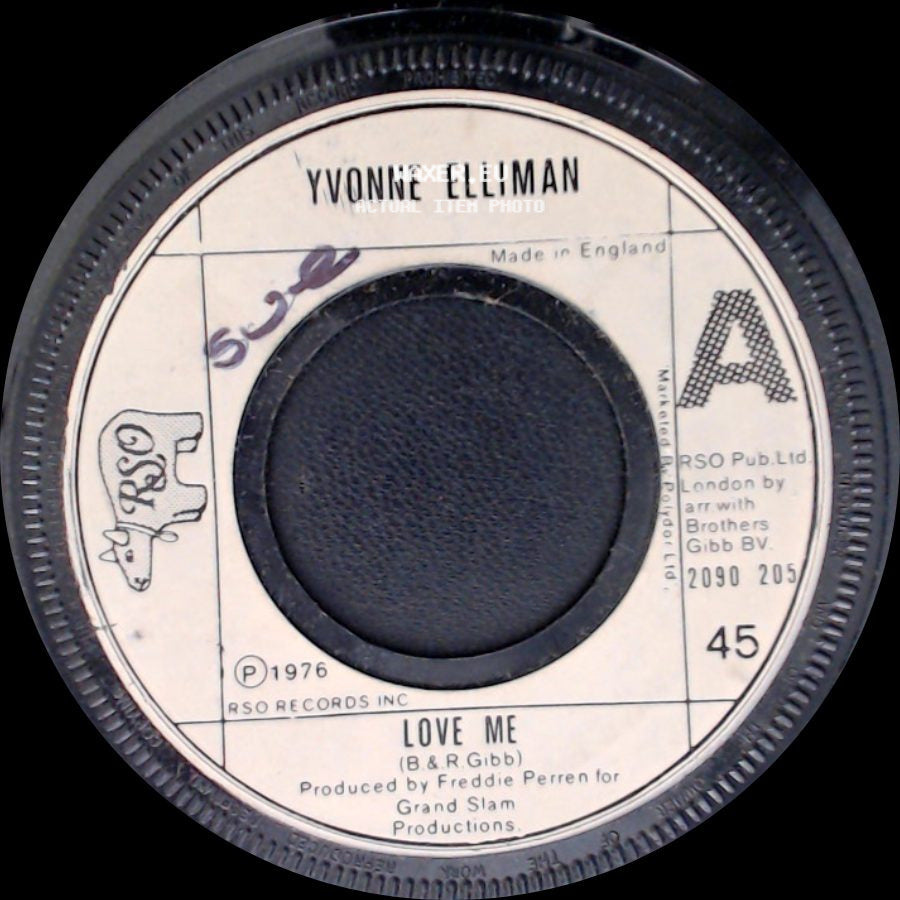 Yvonne Elliman - Love Me / (I Don't Know Why) I Keep Hangin' On side A