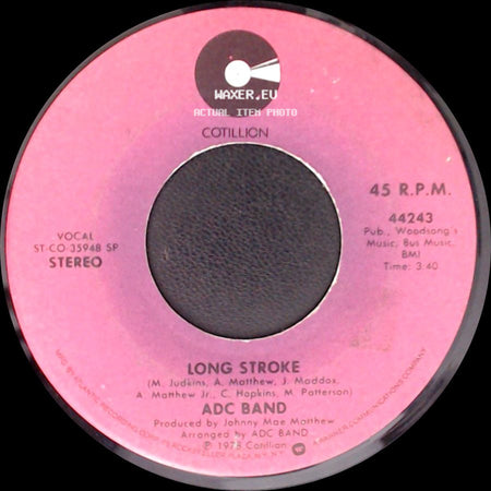 Adc Band - Long Stroke / That's Life side A