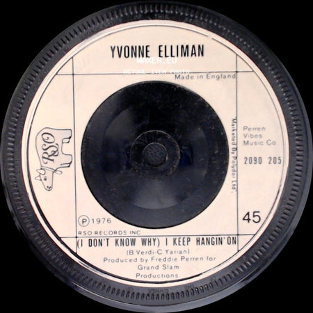Yvonne Elliman - (I Don't Know Why) I Keep Hangin' On / Love Me side A